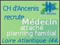 Recrute : M�decin attach� planning familial