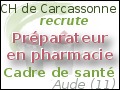 Recrute : Pr�parateur en pharmacie cadre de sant�