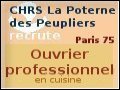 Recrute : Ouvrier professionnel en cuisine