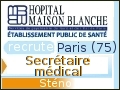 Recrute : Secr�taire m�dical : st�no