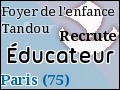 Recrute : �ducateur