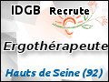 Recrute : Ergoth�rapeute