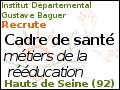 Recrute : Cadre de sant� m�tiers de la r��ducation