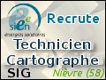 Recrute : Technicien Cartographe-SIG