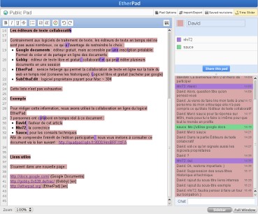 Logiciel de rdaction collaborative