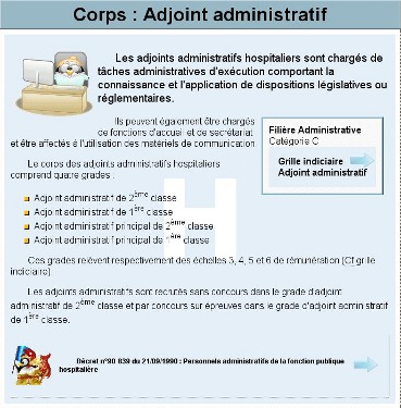 fiche mtier de la fonction publique hospitalire