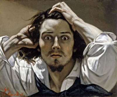 Le dsespr par Gustave Courbet