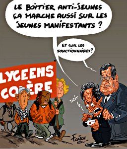 Mouvement des lycens par Fach Ar Ruz