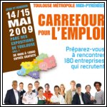 Carrefour pour l'emploi 14 et 15 mai 2009  Toulouse