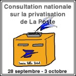 Mobilisation pour un rfrendum sur la privatisation de La Poste