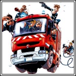 Les pompiers par Stdo
