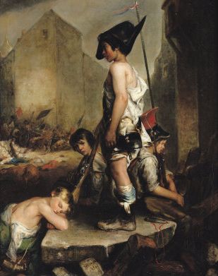 Les petits patriotes - Philippe Auguste Jeanron (1830) Les petits patriotes - Philippe Auguste Jeanron (1830)