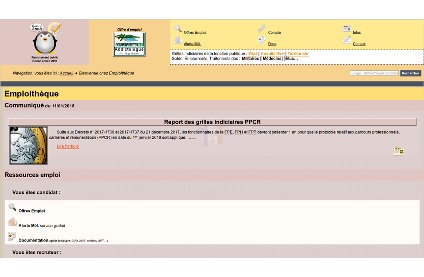  l'attention des recruteurs