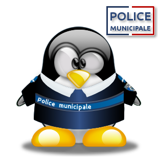 Tux policier municipal