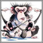 Les 3 singes - Auteur non trouvé Les 3 singes - Auteur non trouvé