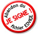 Abandon du fichier Edvige