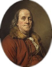 Benjamin Franklin par Joseph Siffred Duplessis (1785)