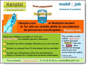 Plaquette : Hanploi.com et Mobiljob