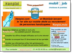 Plaquette : Hanploi.com et Mobiljob Plaquette : Hanploi.com et Mobiljob