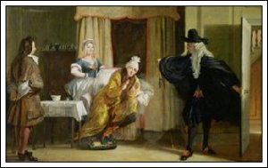 Malade imaginaire de Molière par Charles Robert Leslie (1843) Malade imaginaire de Molière par Charles Robert Leslie (1843)
