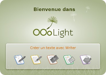 OOoLight, suite bureautique complte et lgre