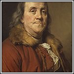 Benjamin Franklin par Joseph Siffred Duplessis (1785)