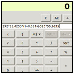Simulateur de calcul : calculatrice GIPA 2018