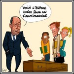 Déficits : les fonctionnaires priés de se tasser Déficits : les fonctionnaires priés de se tasser