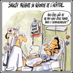 Sarkozy présente sa réforme de l'hôpital par Philippe Tastet