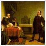 Galilée devant le tribunal d'inquisition par Cristiano Banti (1857) Galilée devant le tribunal d'inquisition par Cristiano Banti (1857)