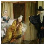 Malade imaginaire de Molière par Charles Robert Leslie (1843)