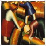 La moisson - Kasimir Malevitch (1911-1912) La moisson - Kasimir Malevitch (1911-1912)