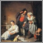 Jean-Baptiste Greuze (1725-1805) - Les oeufs cassés Jean-Baptiste Greuze (1725-1805) - Les oeufs cassés