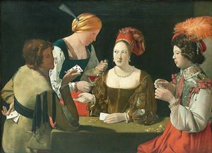Georges de La Tour - Le Tricheur à l’as de carreau (1635) Georges de La Tour - Le Tricheur à l’as de carreau (1635)