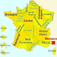 Emplois par région de France et départements d'Outre-Mer