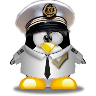 Tux Capitaine de la police nationale
